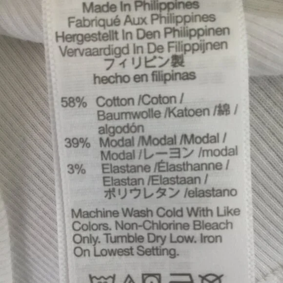 Madewell "The Pride Brightside" Crop Ribbed Tank Top s - Picture 9 of 11